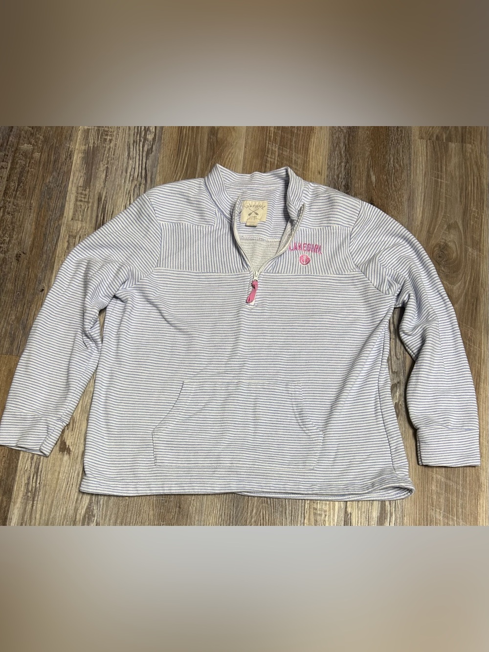 Lake Girl 1/4 zip XL